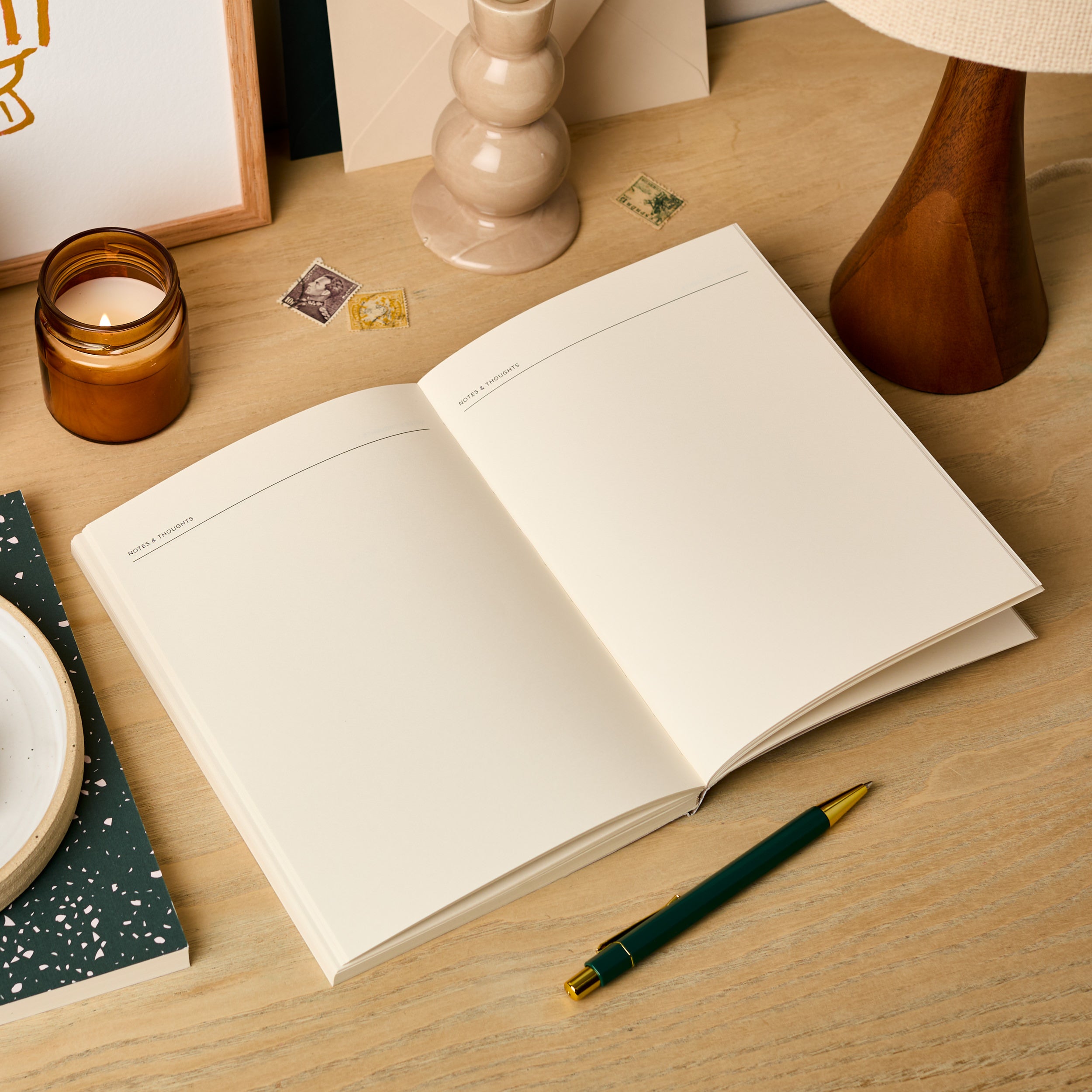 Blue Floral | A5 Undated Weekly Planner