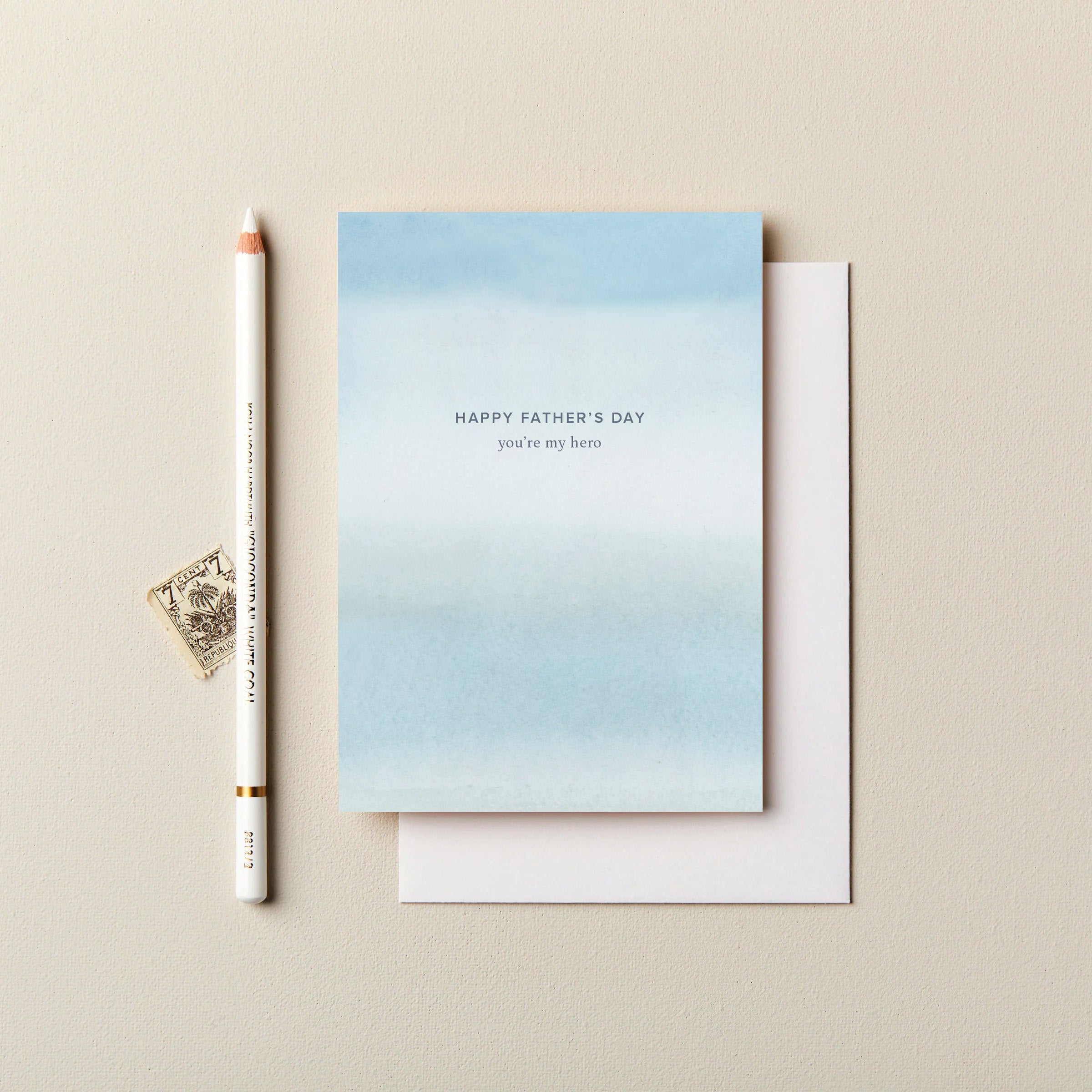 You're My Hero Father's Day card