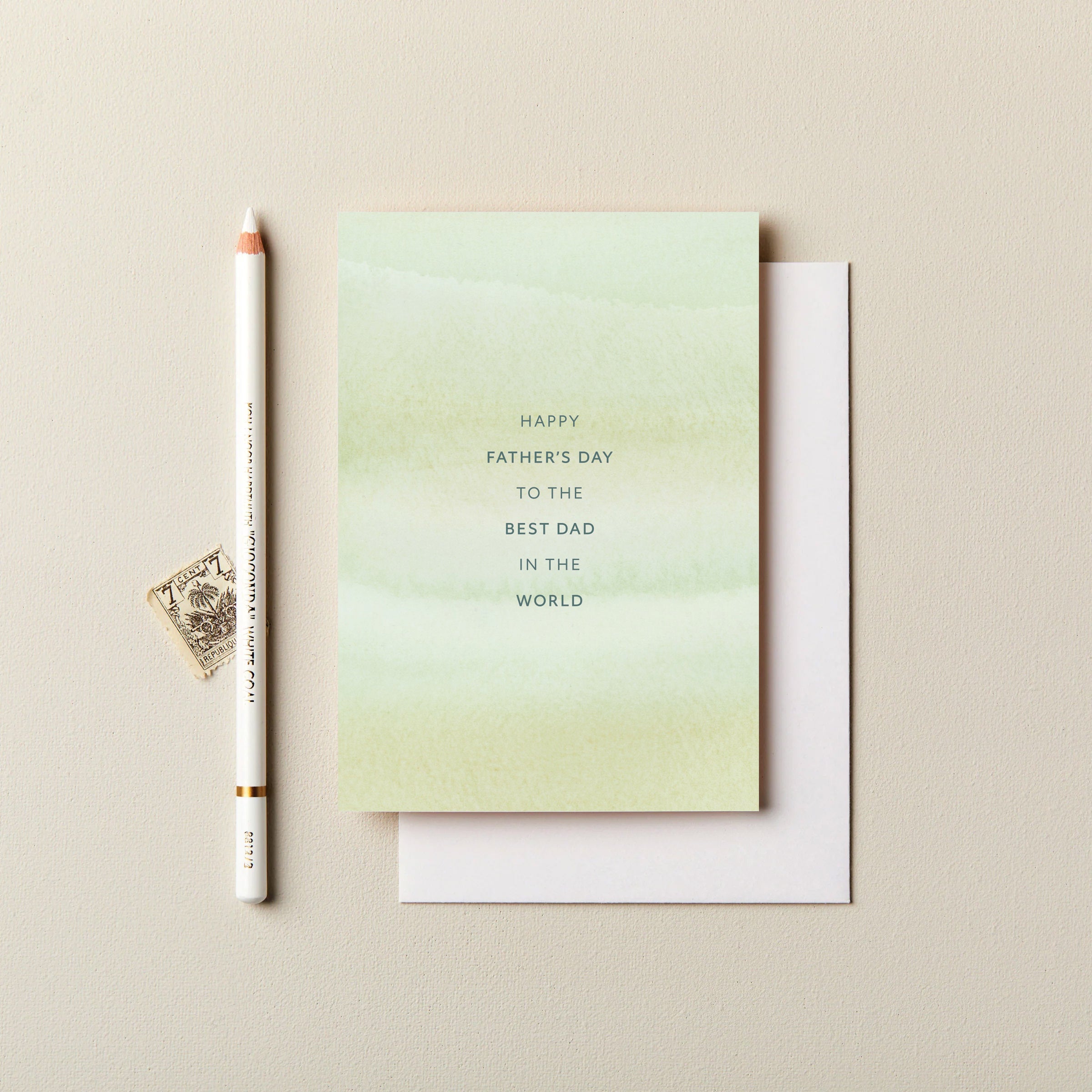 Best Dad Father's Day card