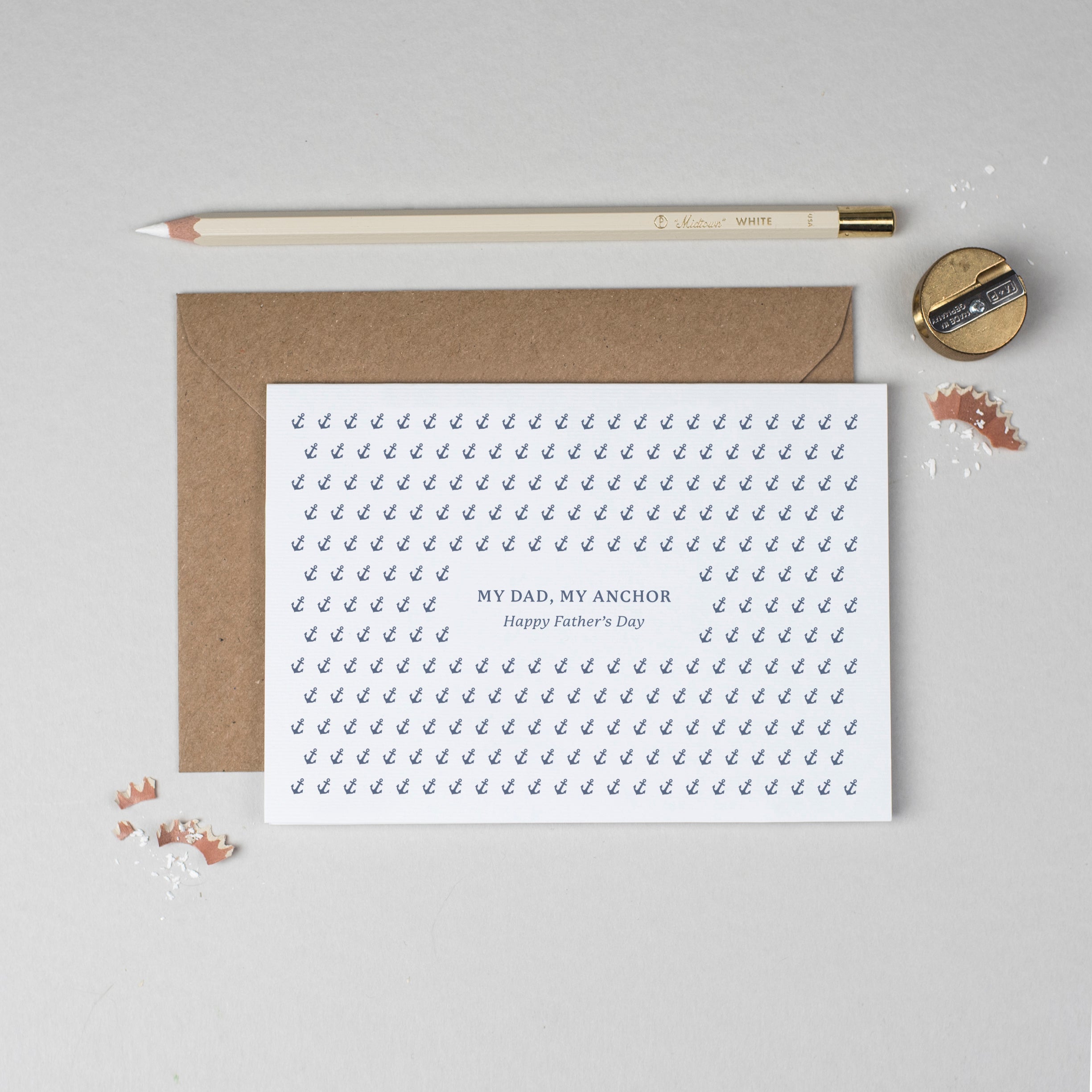 Anchor Father's Day card