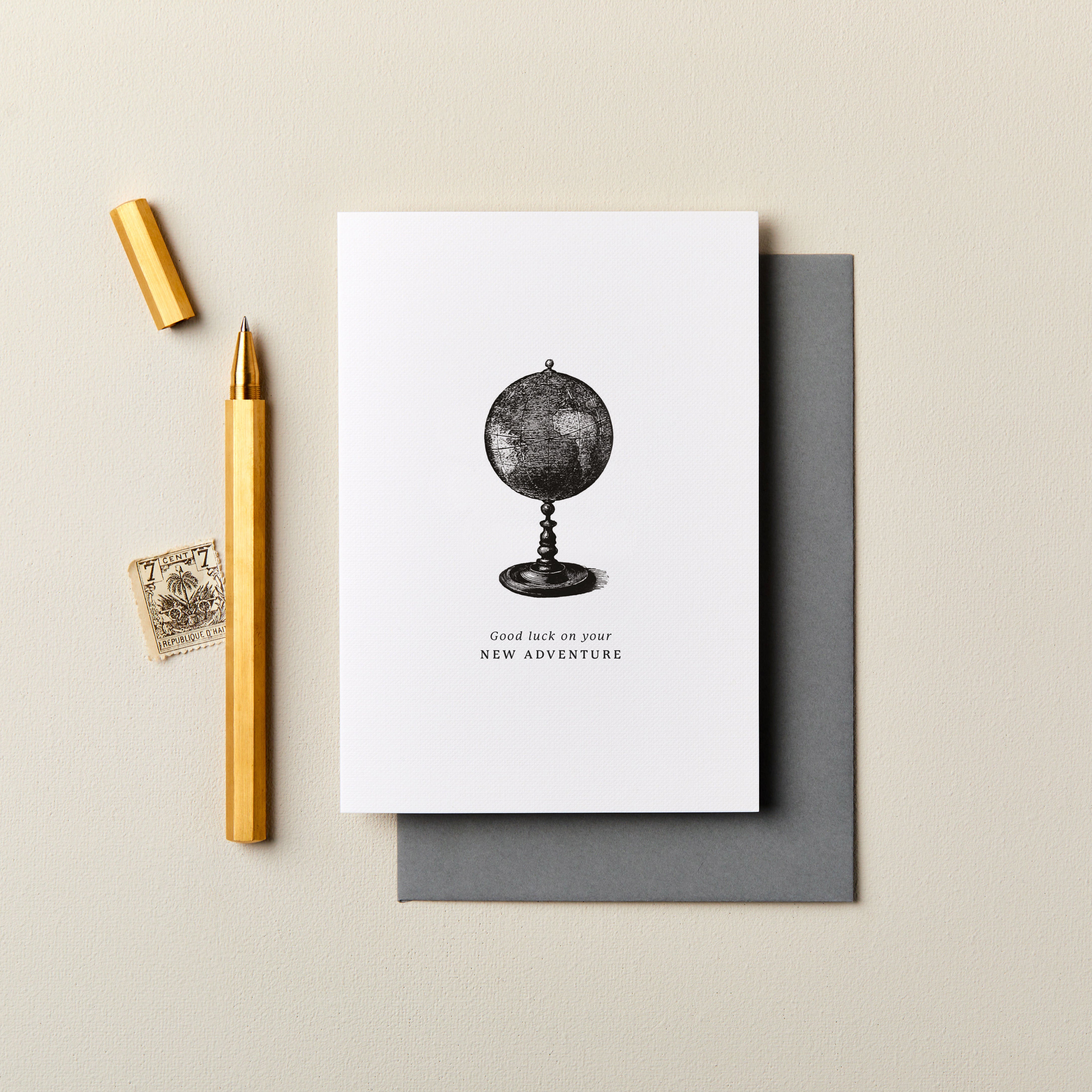 New Adventure Vintage Card