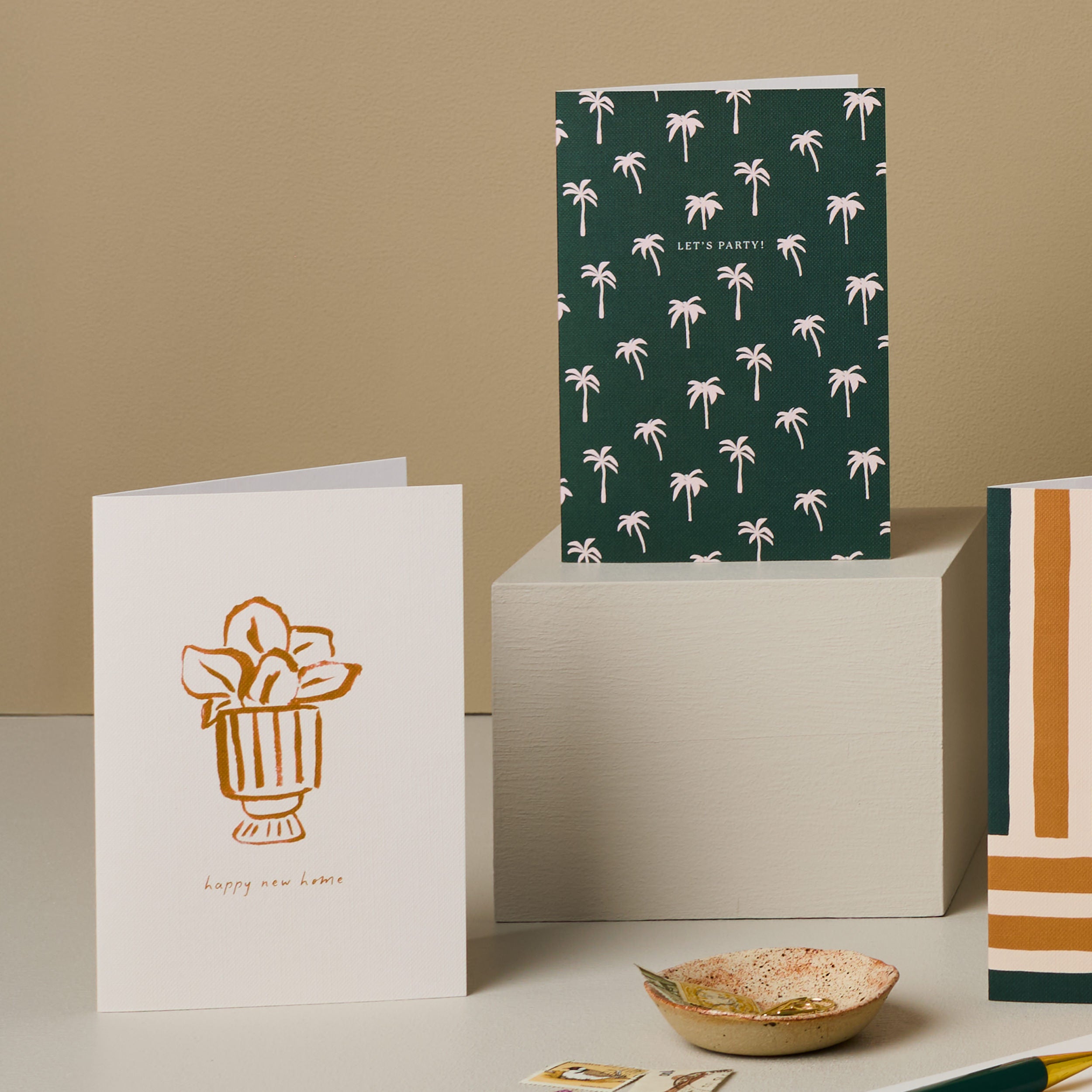 Let's Party Palm Tree Green Card SECONDS SALE