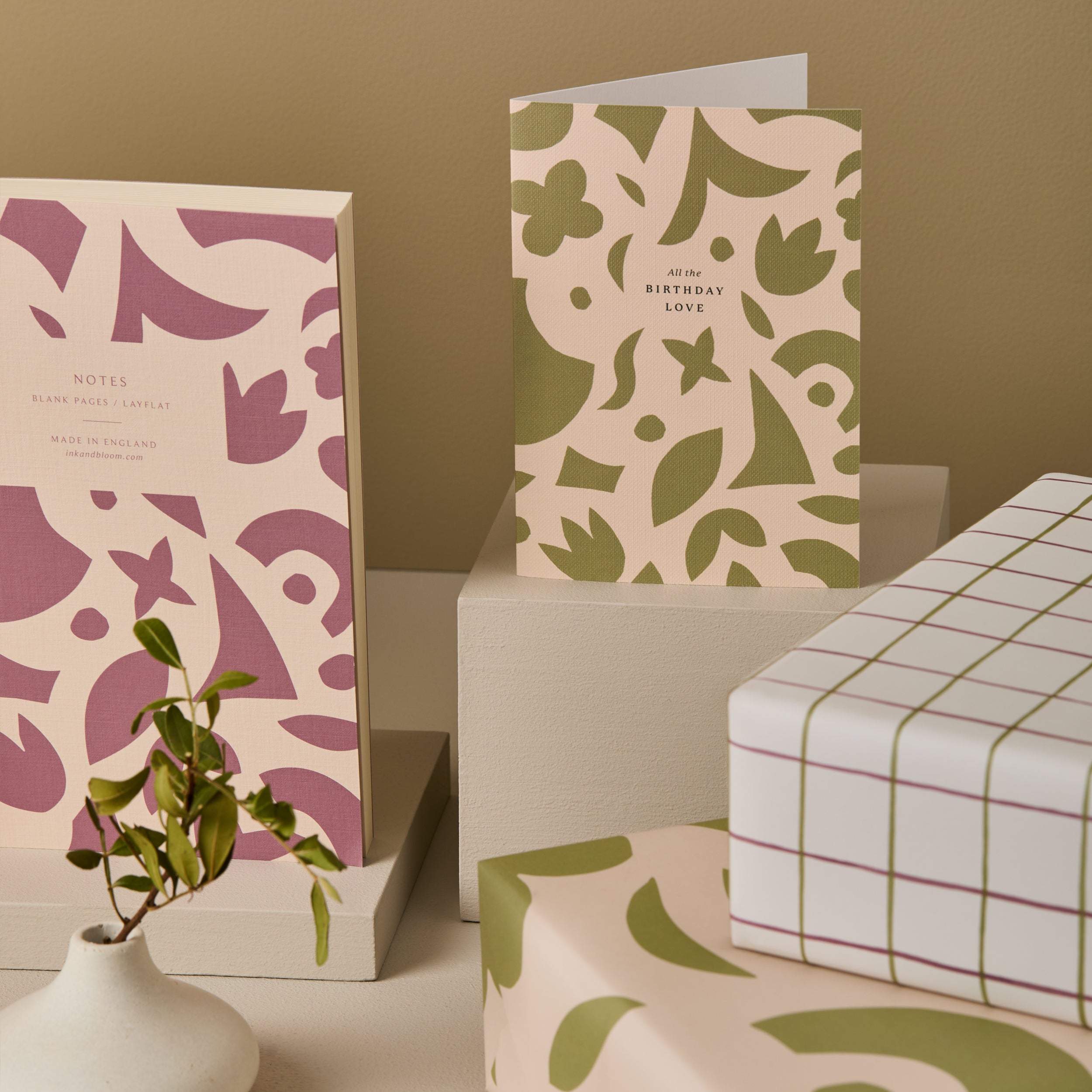 Birthday Love Papercuts Card Green SECONDS SALE