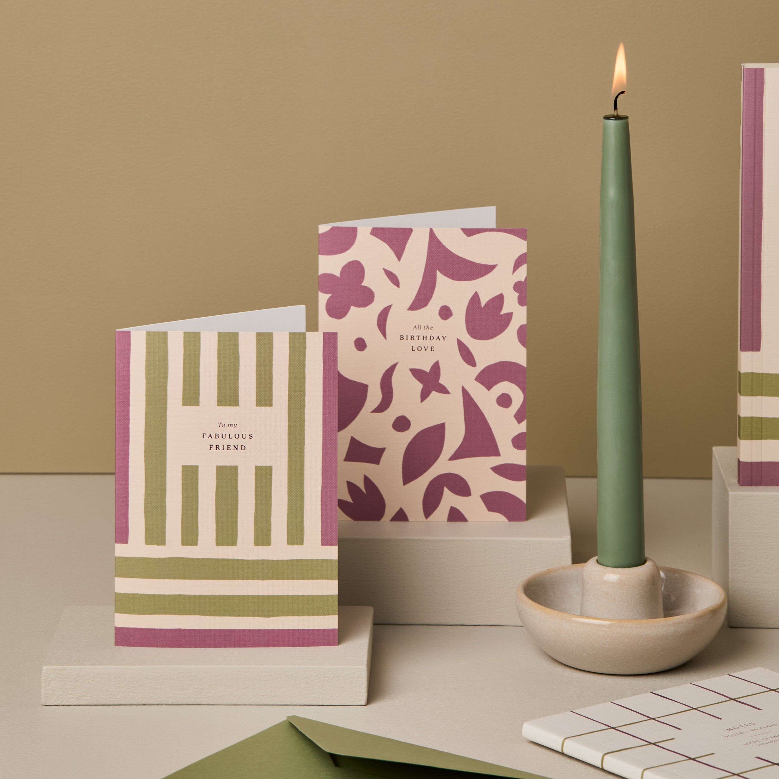 Birthday Love Papercuts Card Purple SECONDS SALE