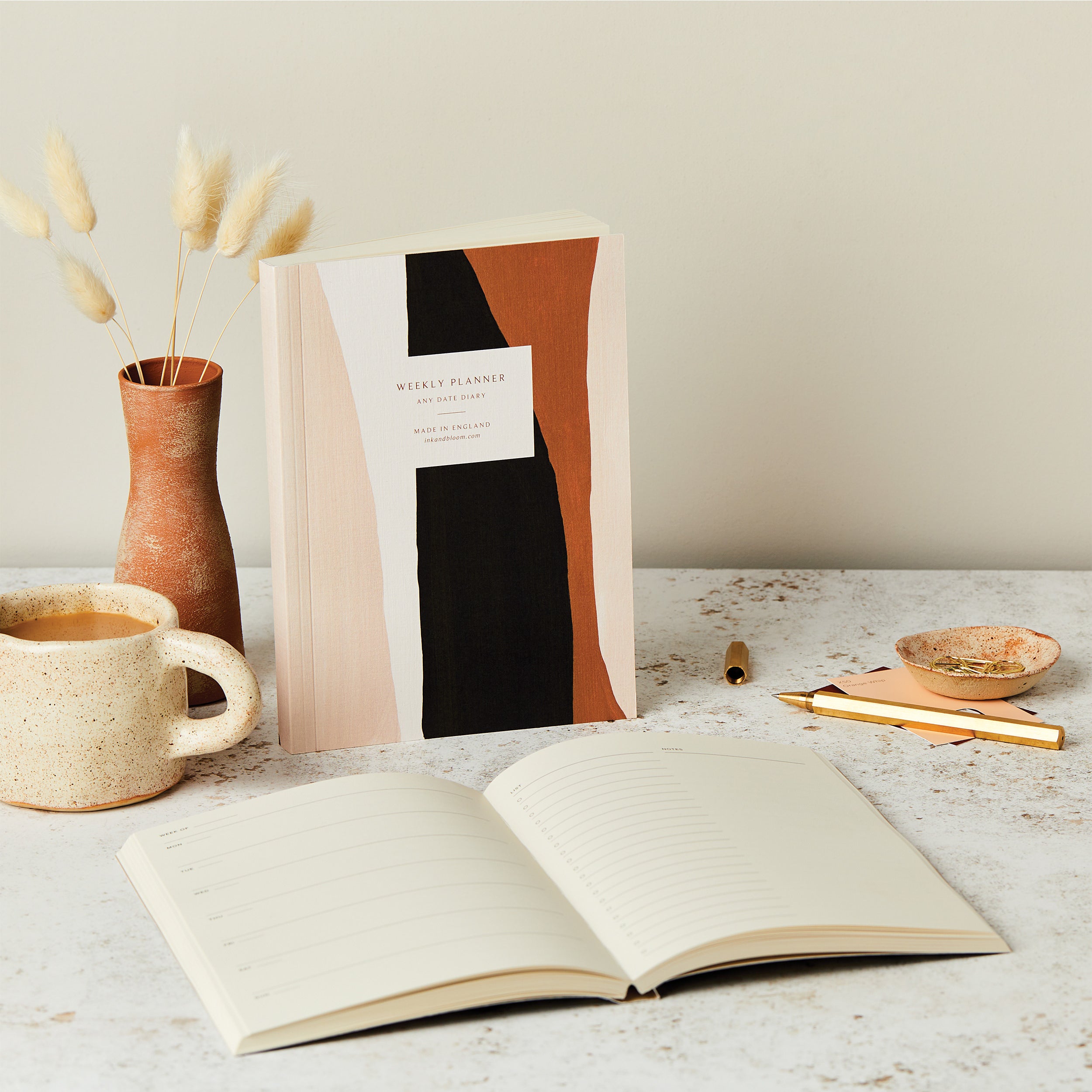 Abstract Pattern | A5 Undated Weekly Planner