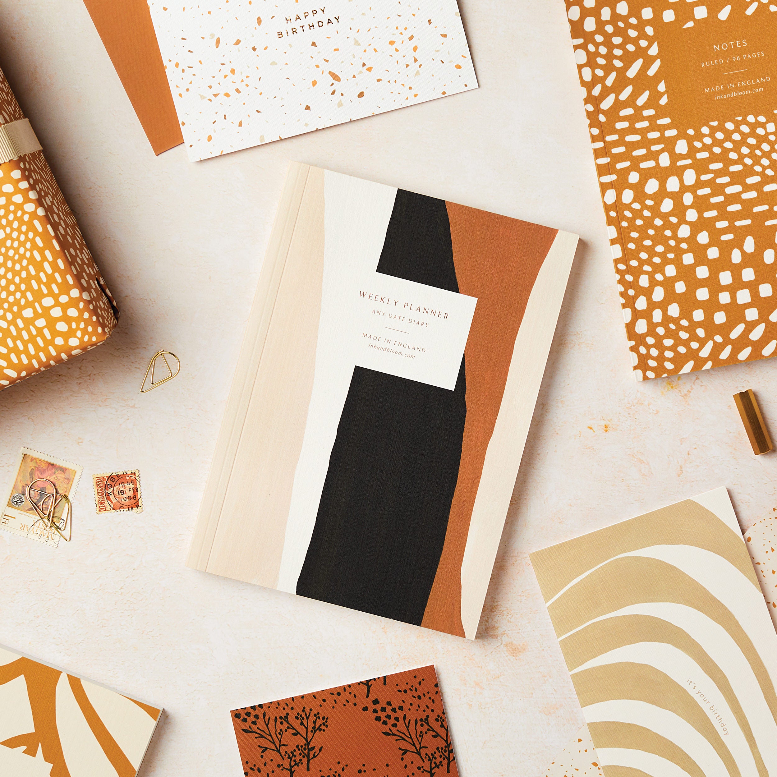 Abstract Pattern | A5 Undated Weekly Planner
